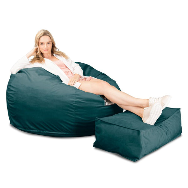 CloudSac 510 XL Large Beanbag COVER ONLY - Replacement Bean Bag Cover Fabric Close-up Image
