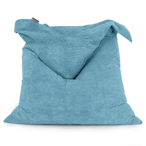 XL Pillow Beanbag - Pom Pom Aegean Blue