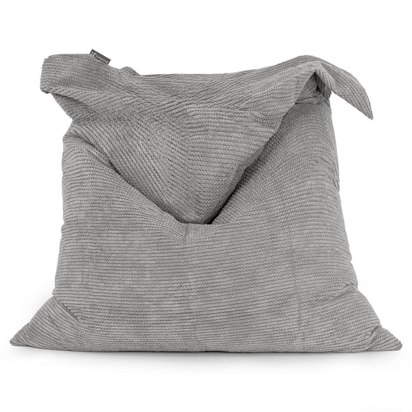 XL Pillow Beanbag - Pom Pom Charcoal Grey