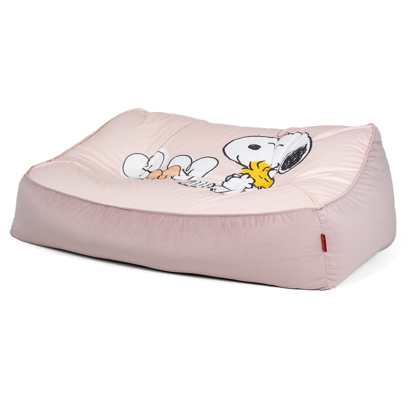 Peanuts Snoopy XO Sloucher Bean Bag Sofa Pink Beanbag Couch– Big Bertha ...