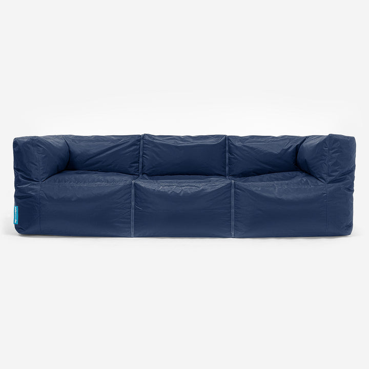 3 Seater Modular Sofa Bean Bag COVER ONLY - Replacement Bean Bag Cover 05