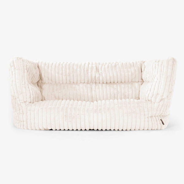 The 2 Seater Louis Sofa Bean Bag Replacement Cover - Ultra Plush Cord 01