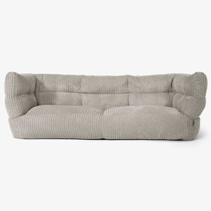 The 3 Seater Albert Sofa Bean Bag 2.0 - Cord Mink