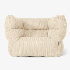 Albert Bean Bag Armchair 2.0 - Cord Cream