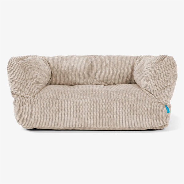 Albert Kids Sofa Bean Bag 2-6 yr - Pom Pom Ivory 01