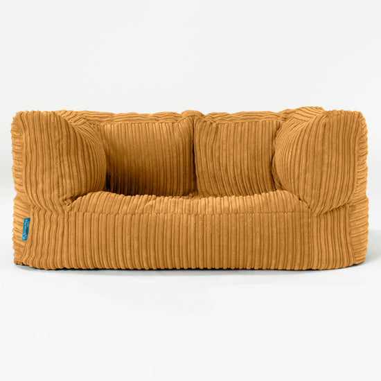 Albert Kids Sofa Bean Bag 2-6 yr - Cord Golden Honey 01