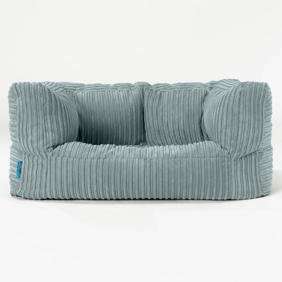 Albert Kids Sofa Bean Bag 2-6 yr - Cord Mint Green 01