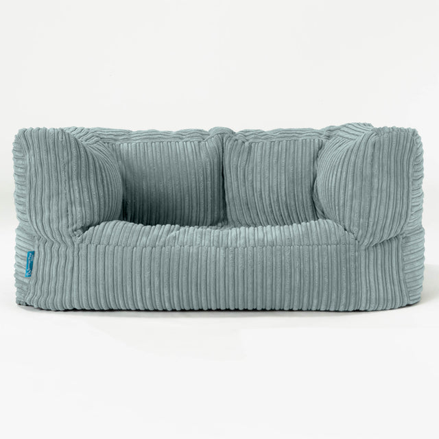 Albert Kids Sofa Bean Bag 2-6 yr - Cord Mint Green 01
