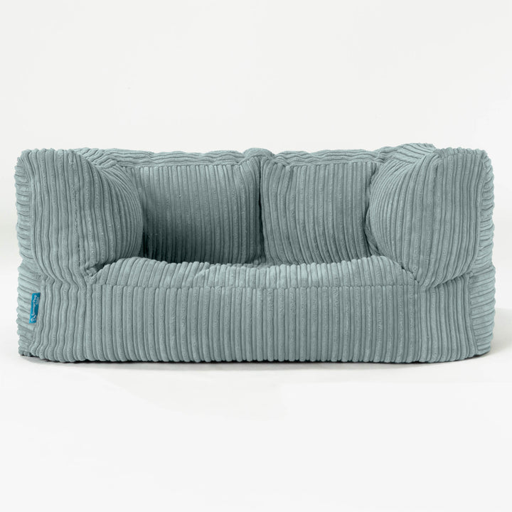 Albert Kids Sofa Bean Bag 2-6 yr - Cord Mint Green 01