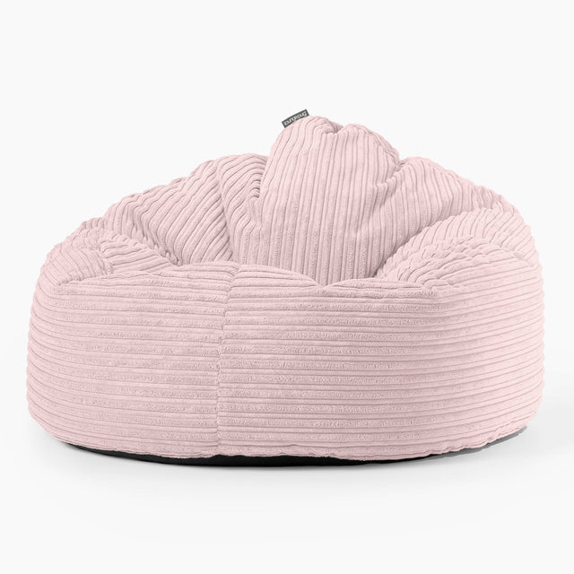 Archi Bean Bag Chair - Cord Blush Pink 01