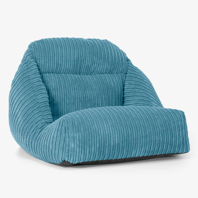 Aya Floor Chair Bean Bag - Cord Aegean 01