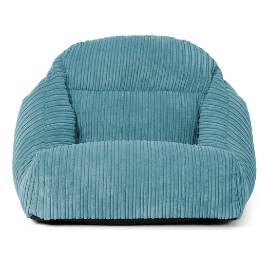 Aya Floor Chair Bean Bag - Cord Aegean 02