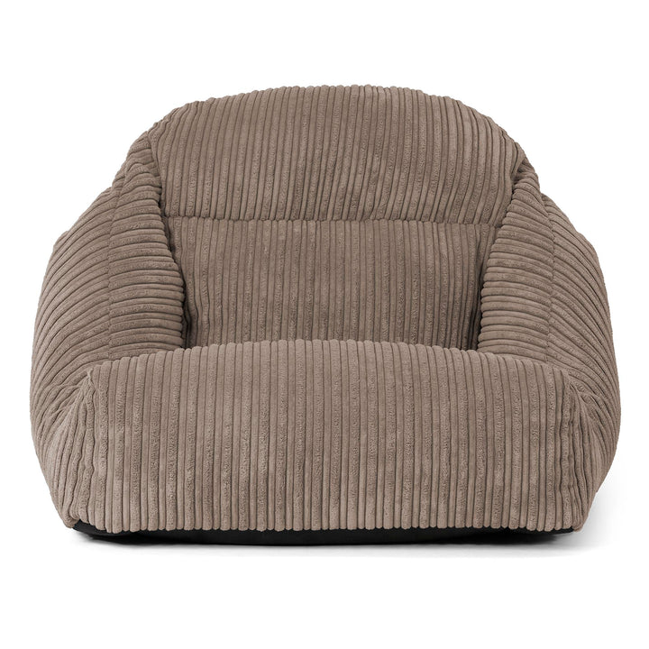 Aya Floor Chair Bean Bag - Cord Dovetail Grey 02