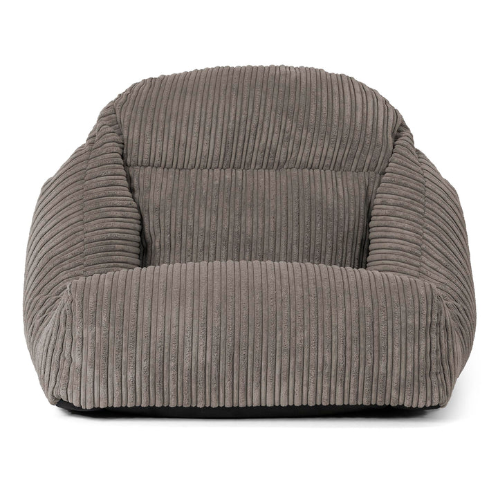 Aya Floor Chair Bean Bag - Cord Graphite 02
