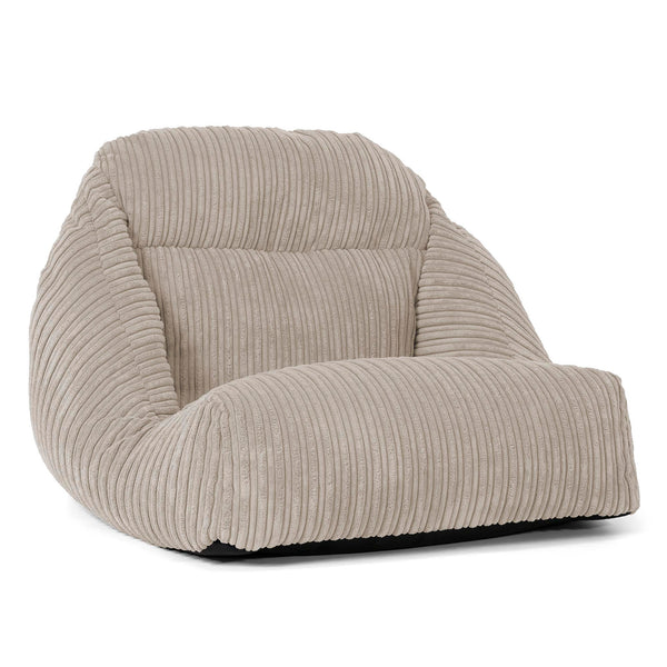 Aya Floor Chair Bean Bag - Cord Mink 01