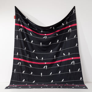 Throw / Blanket - Cotton Blend Bird