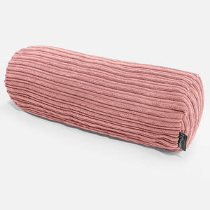Bolster Scatter Cushion Cover 20 x 55cm - Cord Peach