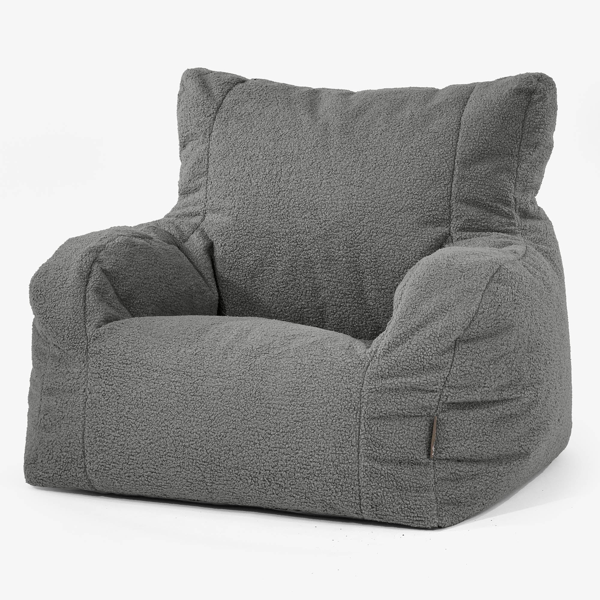 loungepug (TITO0607) Lounge Pug Cord Bean Bag Chairs Adult Beanbag Armchair UK