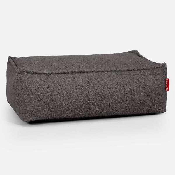 Large Footstool Replacement Cover - Boucle 01