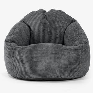 Bubble Bean Bag Chair - Pom Pom Black
