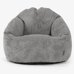 Bubble Bean Bag Chair - Pom Pom Charcoal Grey