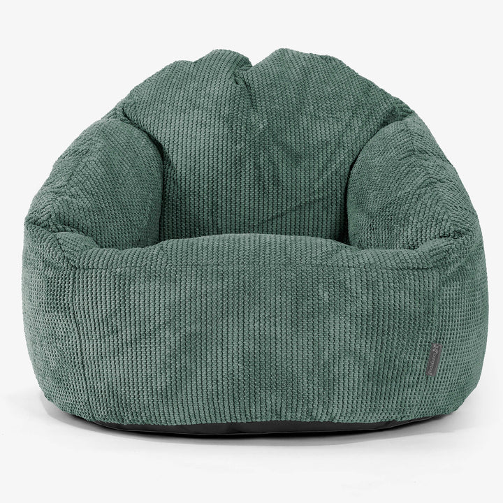 Bubble Bean Bag Chair - Pom Pom Emerald Green 01