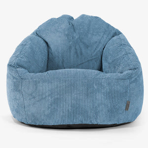 Bubble Bean Bag Chair - Pom Pom Sky Blue
