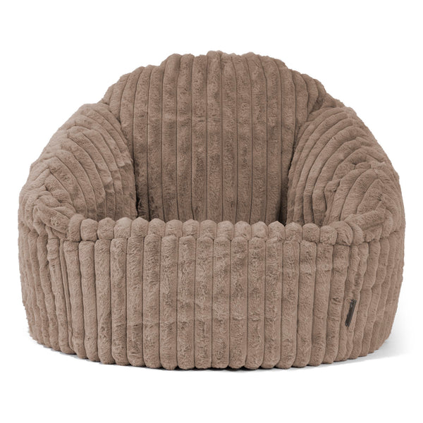 Bubble Bean Bag Chair - Ultra Plush Cord Minky 01