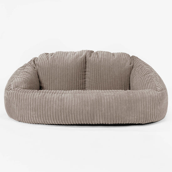 Bubble Sofa Bean Bag - Cord Dovetail Grey 01