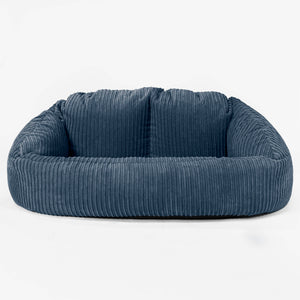 Bubble Sofa Bean Bag - Cord Navy Blue