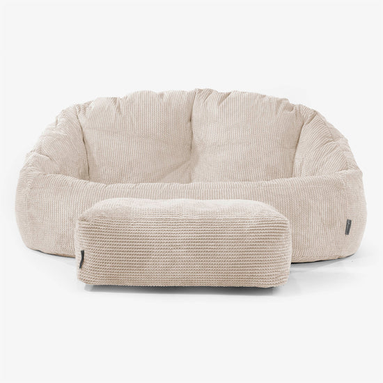 Bubble Sofa Bean Bag - Pom Pom Ivory 02