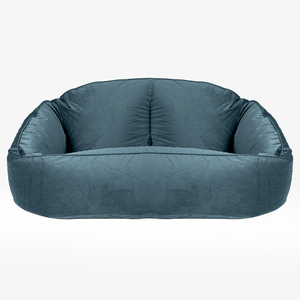 Bubble Sofa Bean Bag - Velvet Teal 01