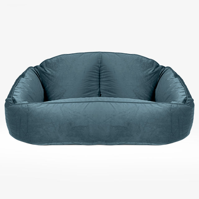 Bubble Sofa Bean Bag - Velvet Teal 01