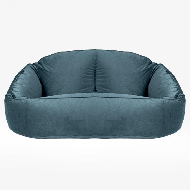 Bubble Sofa Bean Bag - Velvet Teal 01