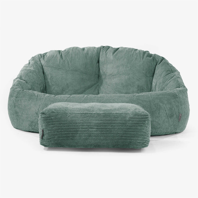 Bubble Sofa Bean Bag - Pom Pom Emerald Green 02
