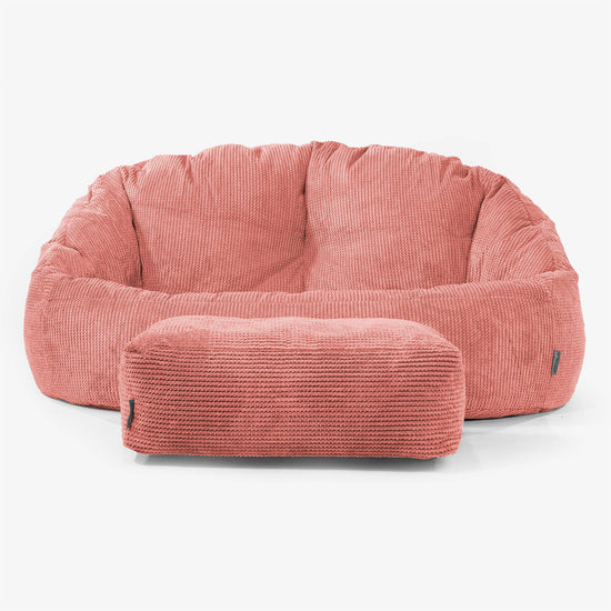 Bubble Sofa Bean Bag - Pom Pom Pumpkin Orange 02