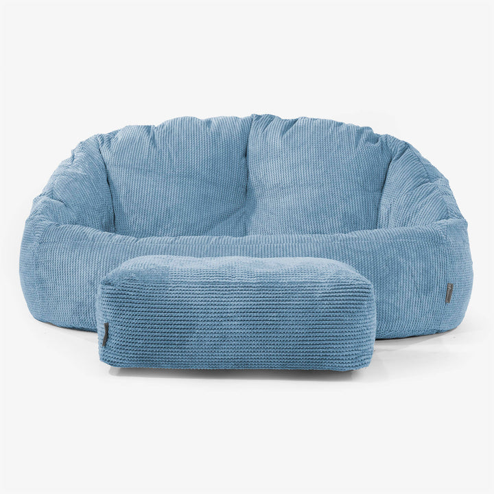 Bubble Sofa Bean Bag - Pom Pom Sky Blue 02
