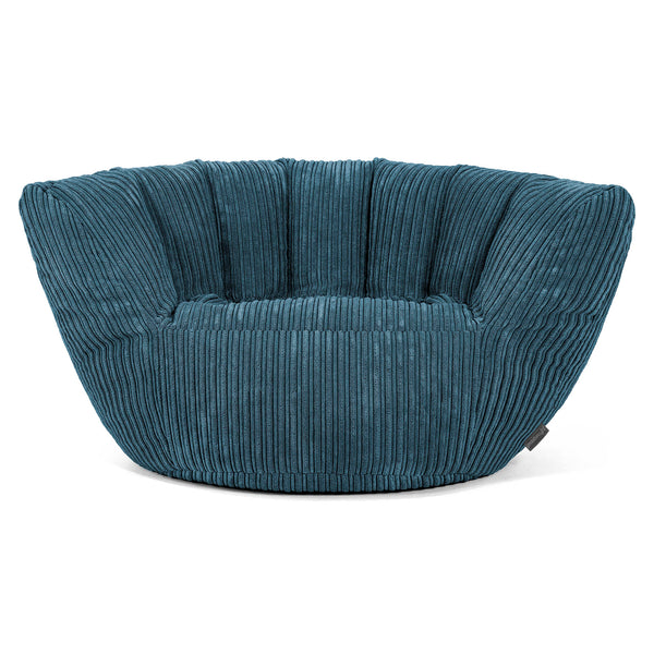 Charles Vintish Bean Bag - Cord Navy Blue 02