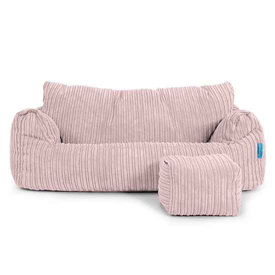 Josephine Children's Sofa Bean Bag 1-5 yr - Cord Blush Pink 02