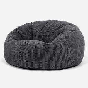 Classic Sofa Bean Bag - Pom Pom Black
