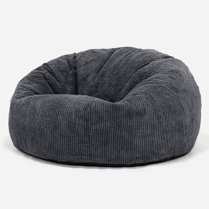 Classic Sofa Bean Bag - Pom Pom Black 01