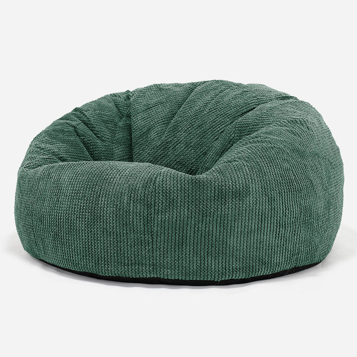Classic Sofa Bean Bag - Pom Pom Emerald Green 01