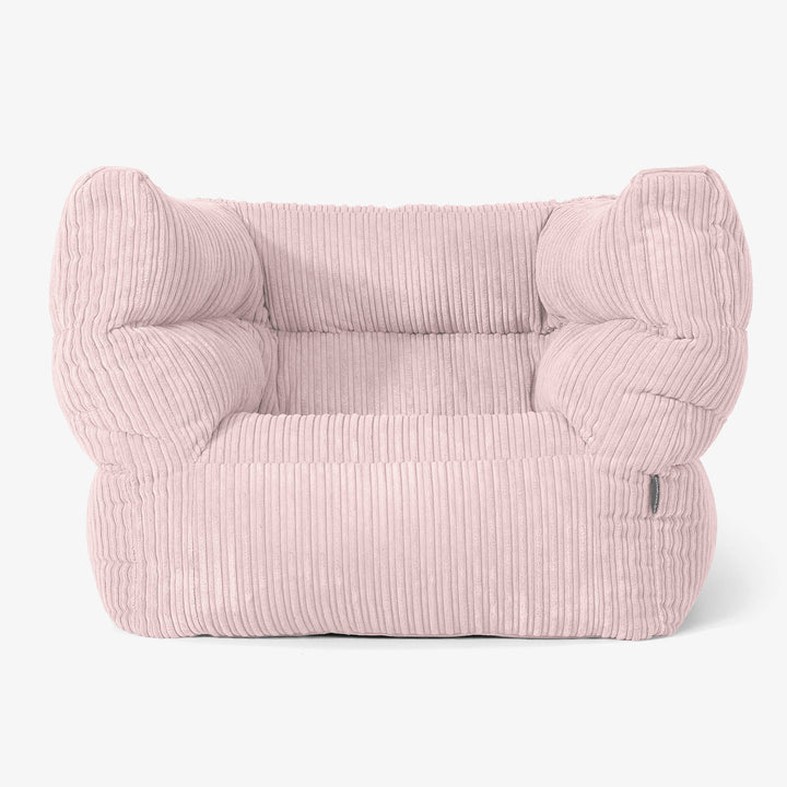 Albert Bean Bag Armchair 2.0 - Cord Blush Pink 01