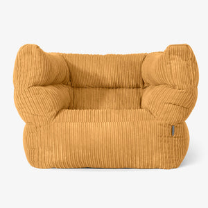 Albert Bean Bag Armchair 2.0 - Cord Golden Honey