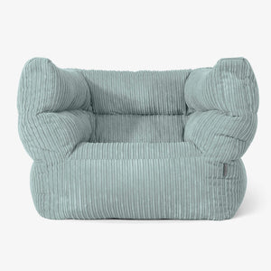Albert Bean Bag Armchair 2.0 - Cord Mint Green