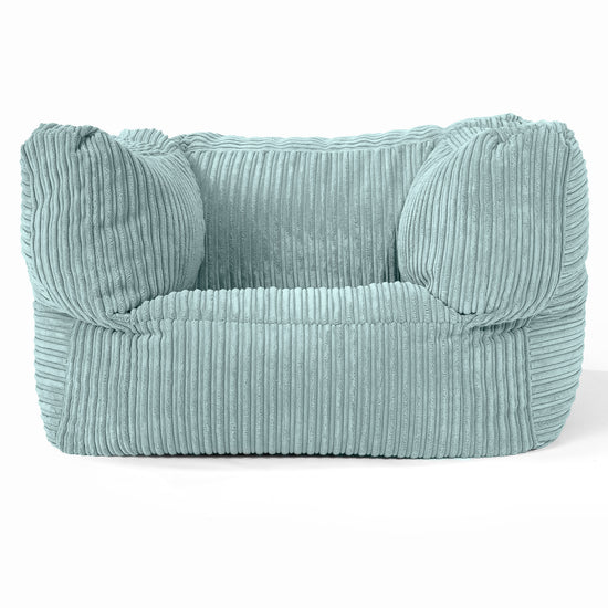 Albert Bean Bag Armchair - Cord Mint Green 01