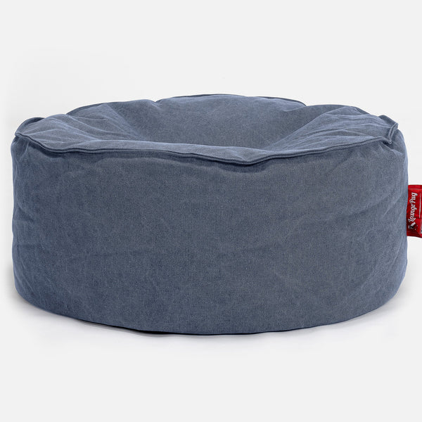 Large Round Pouffe Replacement Cover - Canvas 01