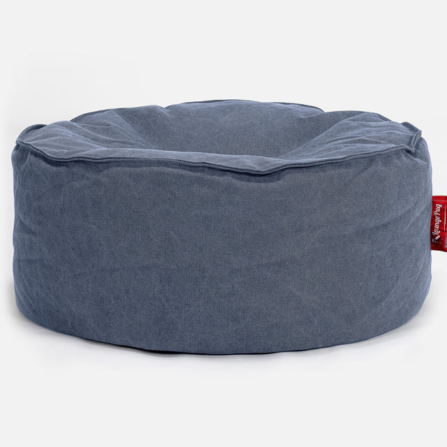 Large Round Pouffe Replacement Cover - Canvas 01