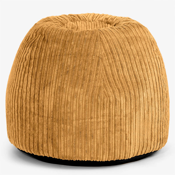 Ergonomic Office Pouf Chair - Cord Golden Honey 01