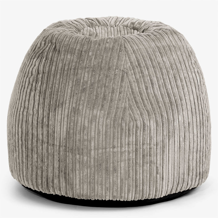 Ergonomic Office Pouf Chair - Cord Mink 01